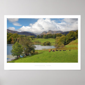 Loughrigg Tarn, Lake District Poster