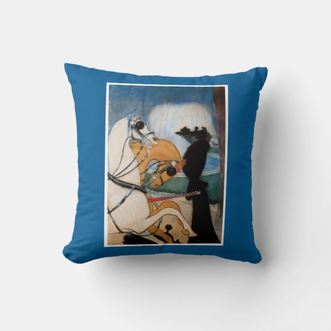 Louis Anquetin Painting on Pillow (Front)