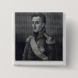 Louis-Antoine de Bourbon  Duke of Angouleme 15 Cm Square Badge