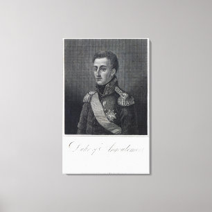 Louis-Antoine de Bourbon  Duke of Angouleme Canvas Print