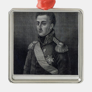 Louis-Antoine de Bourbon Duke of Angouleme Metal Tree Decoration