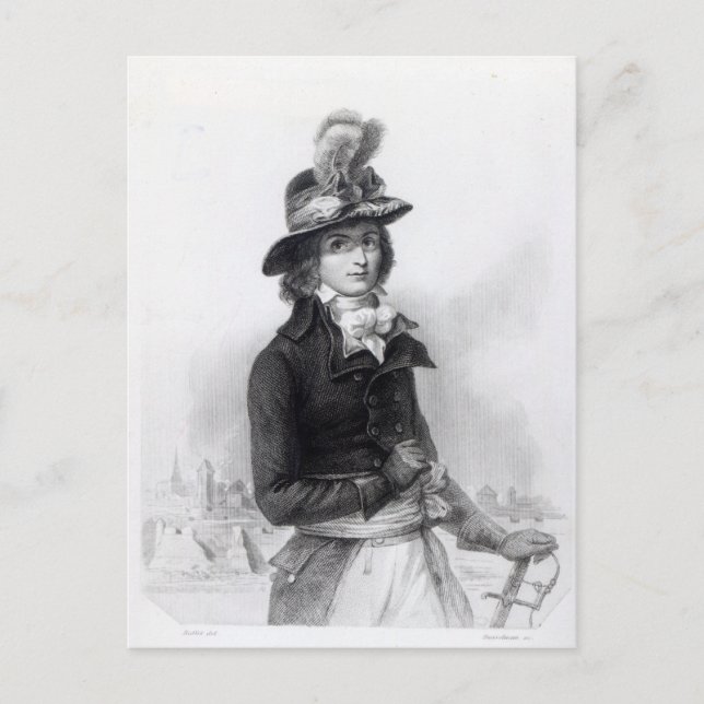 Louis Antoine de Saint-Just Postcard (Front)