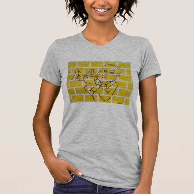(Louis Armstrong) In the Beginning T-Shirt (Front)