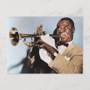 Louis Armstrong Postcard
