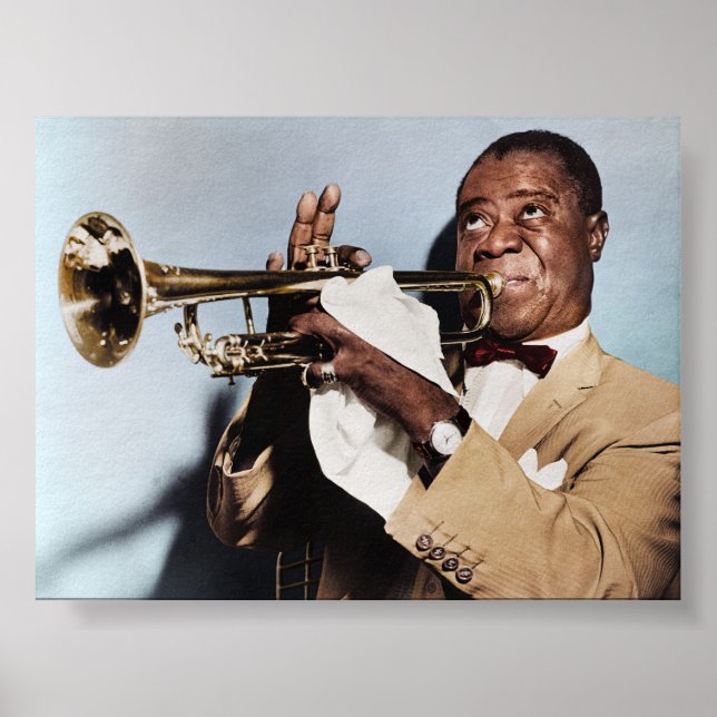 Louis Armstrong Poster (Front)