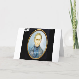 Louis Braille Famous Quote Card