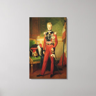 Louis-Charles-Philippe of Orleans Duke of Canvas Print
