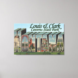 Louis & Clark Caverns Park, Montana Canvas Print