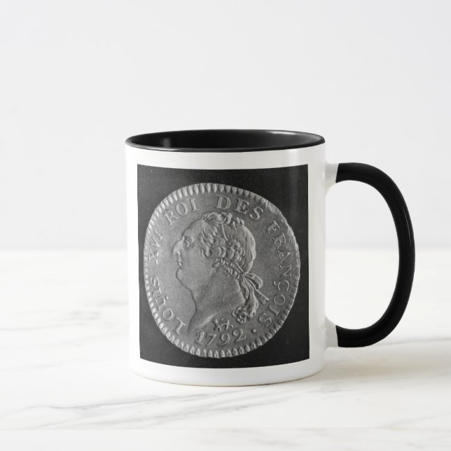 Louis d'or depicting Louis XVI, 1792 Mug (Right)