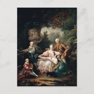 Louis du Bouchet Marquis de Sourches Postcard