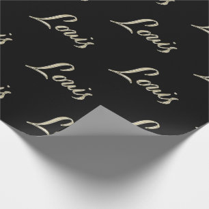 Louis First Name of edles gift paper