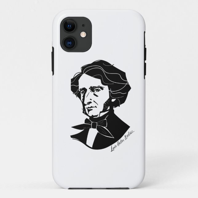 Louis-Hector Berlioz Case-Mate iPhone Case (Back)