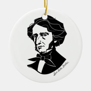 Louis-Hector Berlioz Ceramic Tree Decoration