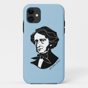 Louis-Hector Berlioz (on coloured background) iPhone 11 Case