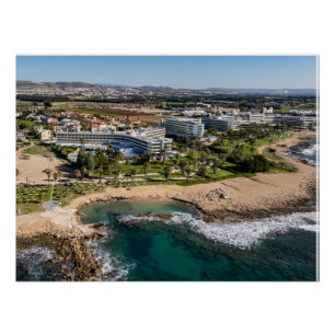 Louis Imperial Beach Hotel Paphos, Cyprus Poster