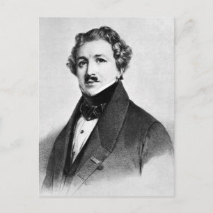 Louis Jacques Mande Daguerre Postcard
