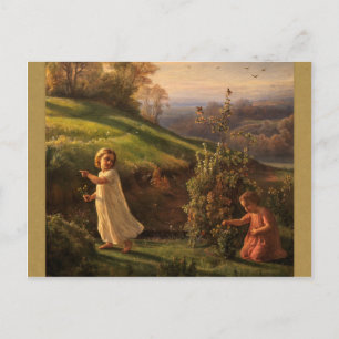 Louis Janmot Poem of the soul Spring CC0771 Postcard
