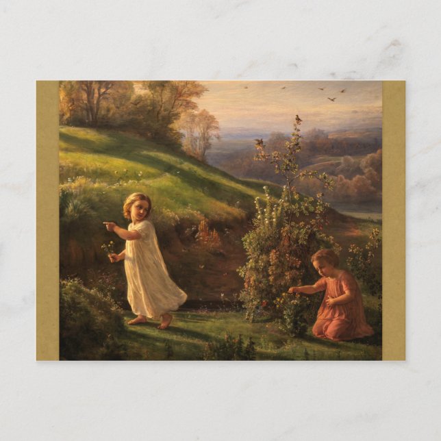 Louis Janmot Poem of the soul Spring CC0771 Postcard (Front)