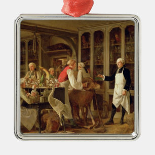 Louis Jean Marie Daubenton (1716-99) in his Labora Metal Tree Decoration