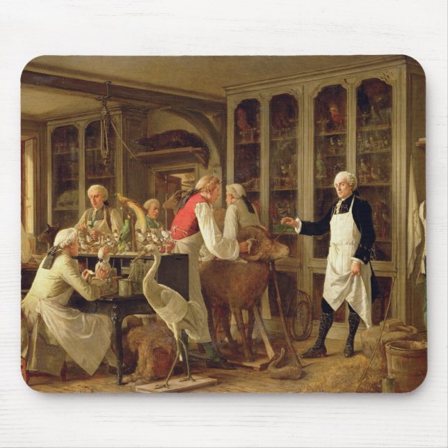 Louis Jean Marie Daubenton (1716-99) in his Labora Mouse Mat (Front)