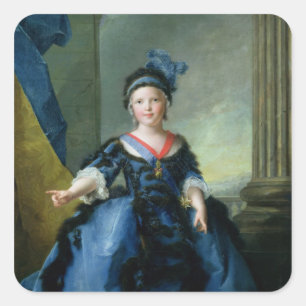Louis-Joseph-Xavier de France  Duke of Square Sticker