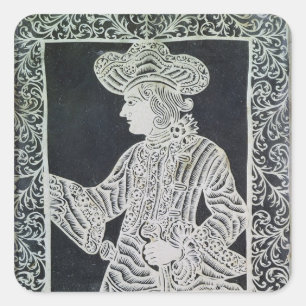 Louis Mandrin Square Sticker