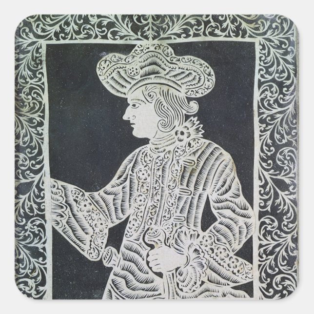 Louis Mandrin Square Sticker (Front)