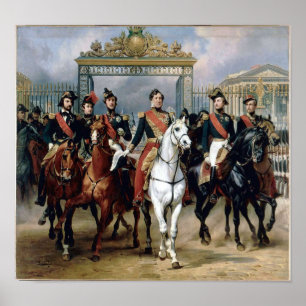 Louis-Philippe to Cheval du Château de Versailles Poster
