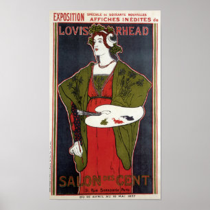 Louis Rhead ~ Salon de Cent Poster