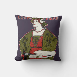 Louis Rhead ~ Salon des Cent Cushion