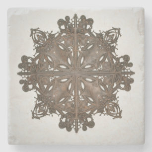 Louis Sullivan Ornament Design Stone Coaster