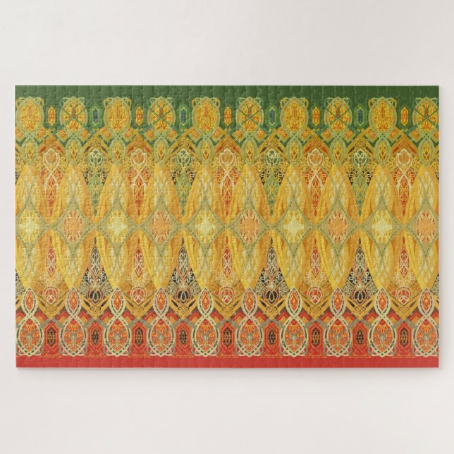 Louis Sullivan Truss Frieze Stencil Jigsaw Puzzle (Horizontal)