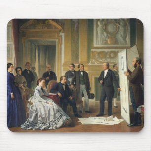 Louis Visconti Presenting the New Plans for Mouse Mat