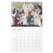 Louis Wain Cat Family Calendar | Zazzle