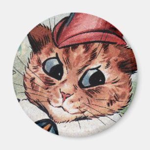 Louis Wain cat Magnet