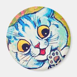Louis Wain cat Magnet