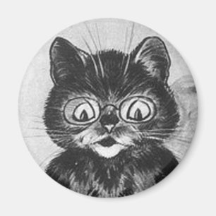 Louis Wain cat Magnet