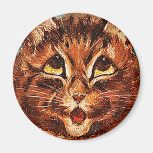 Louis Wain cat Magnet