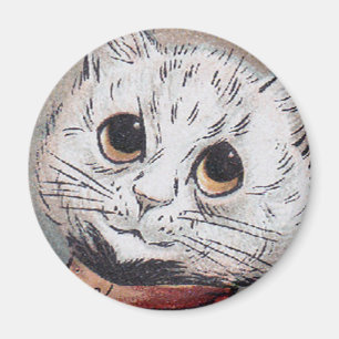 Louis Wain cat Magnet