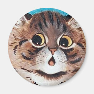 Louis Wain cat Magnet
