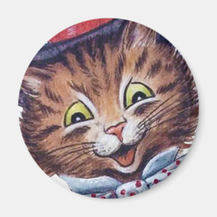 Louis Wain cat Magnet