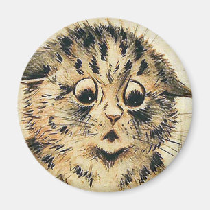 Louis Wain cat Magnet