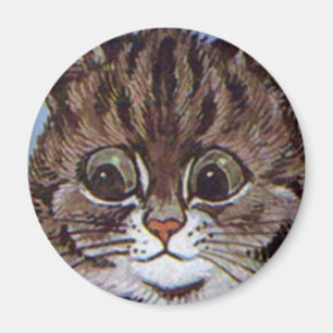 Louis Wain cat Magnet