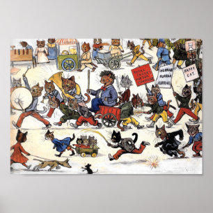 Louis Wain Cats 2 Poster