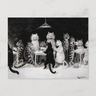 Louis Wain Cats 3 Postcard