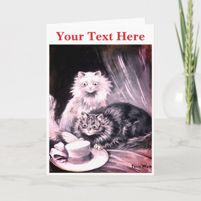 Louis Wain Cats Card (Front)