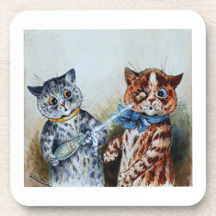 Louis Wain cats Coaster