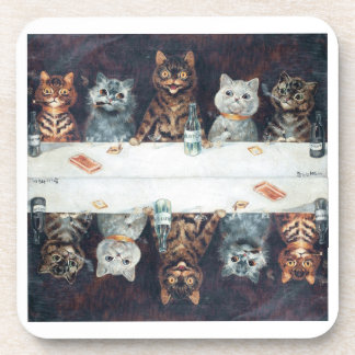 Louis Wain cats Coaster