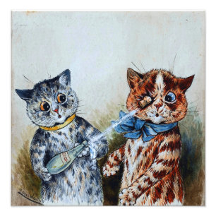 Louis Wain Cats Photo Print