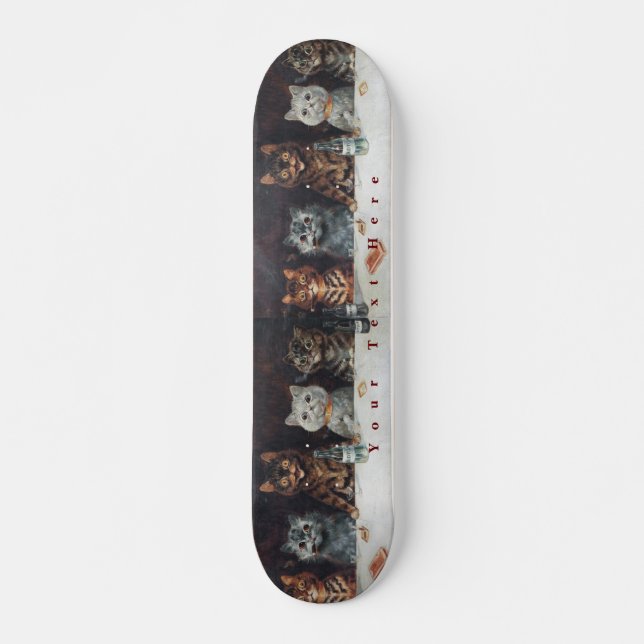 Louis Wain Cats Skateboard (Front)
